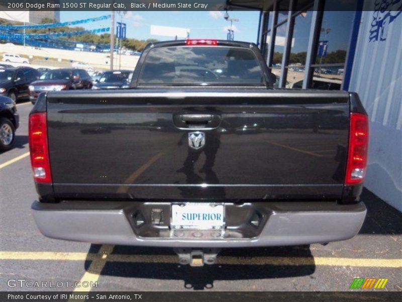 Black / Medium Slate Gray 2006 Dodge Ram 1500 ST Regular Cab