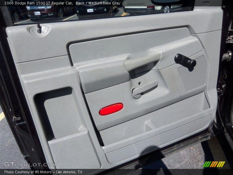 Black / Medium Slate Gray 2006 Dodge Ram 1500 ST Regular Cab