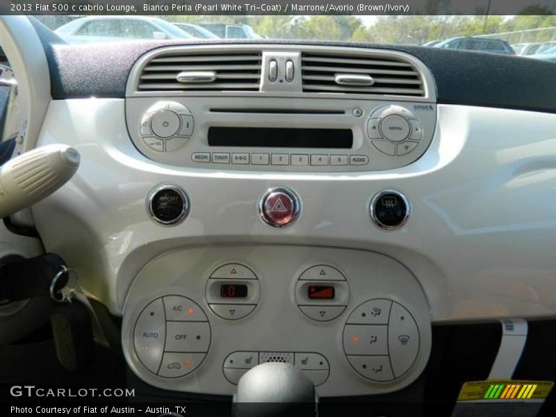 Controls of 2013 500 c cabrio Lounge