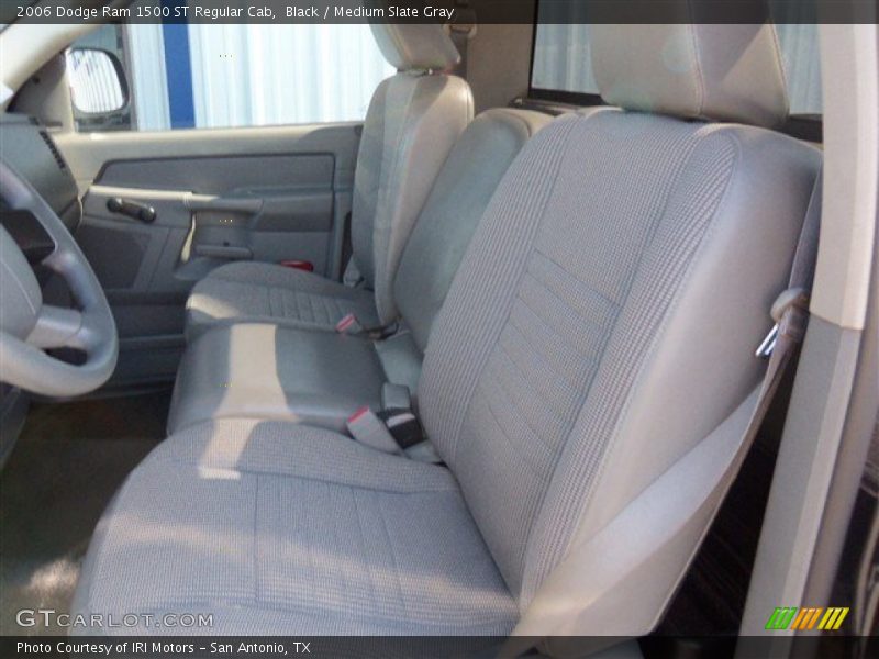 Black / Medium Slate Gray 2006 Dodge Ram 1500 ST Regular Cab