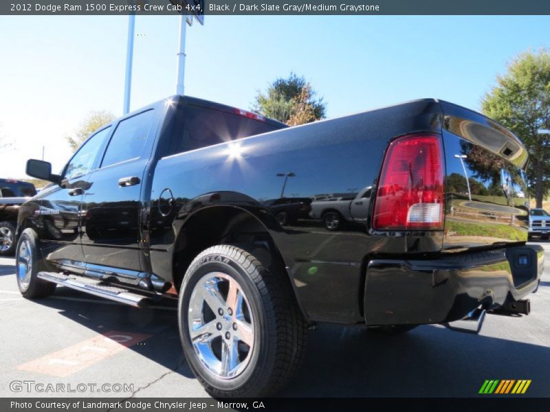 Black / Dark Slate Gray/Medium Graystone 2012 Dodge Ram 1500 Express Crew Cab 4x4