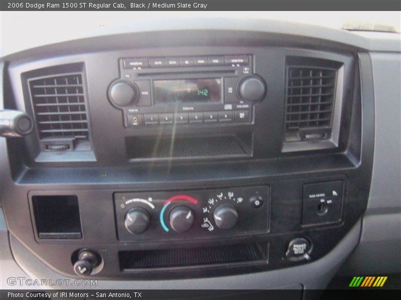 Black / Medium Slate Gray 2006 Dodge Ram 1500 ST Regular Cab