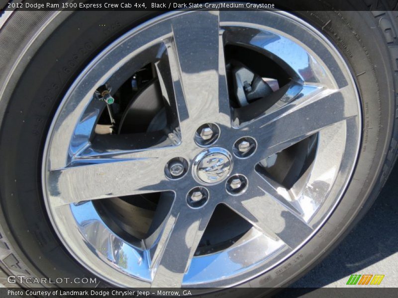 Black / Dark Slate Gray/Medium Graystone 2012 Dodge Ram 1500 Express Crew Cab 4x4