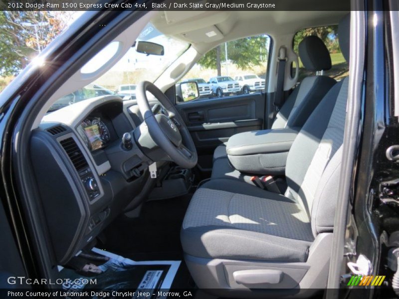 Black / Dark Slate Gray/Medium Graystone 2012 Dodge Ram 1500 Express Crew Cab 4x4