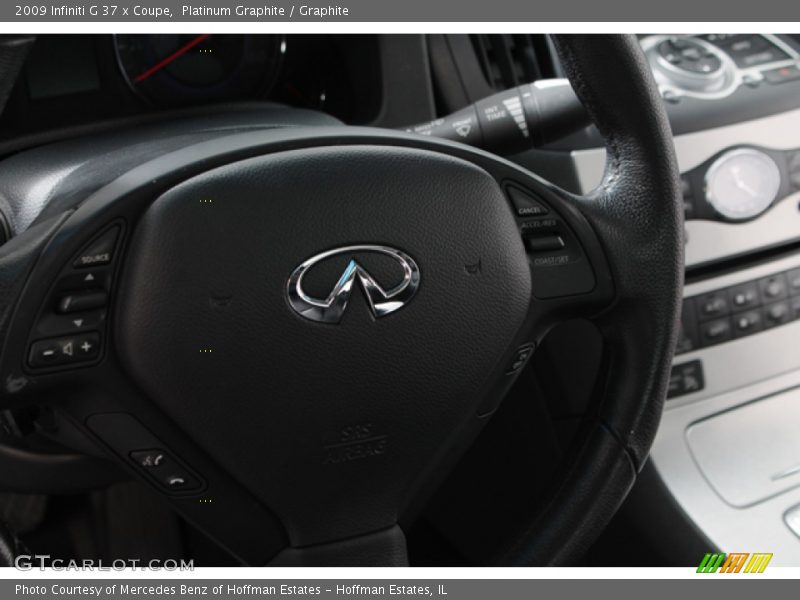 Platinum Graphite / Graphite 2009 Infiniti G 37 x Coupe