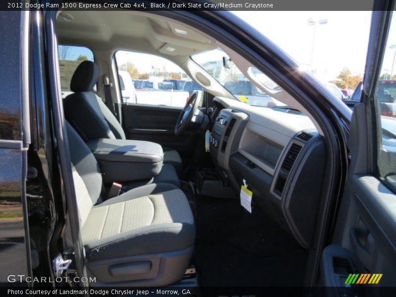 Black / Dark Slate Gray/Medium Graystone 2012 Dodge Ram 1500 Express Crew Cab 4x4
