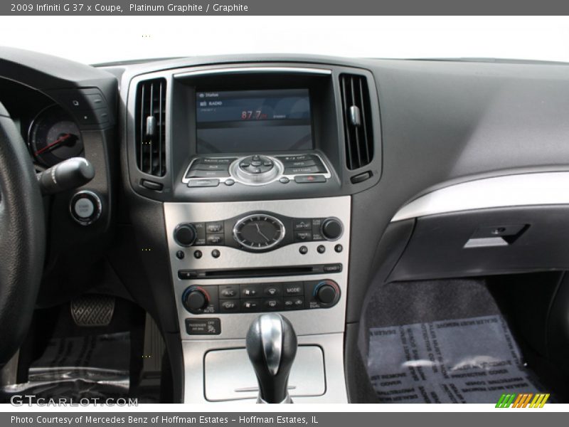 Platinum Graphite / Graphite 2009 Infiniti G 37 x Coupe
