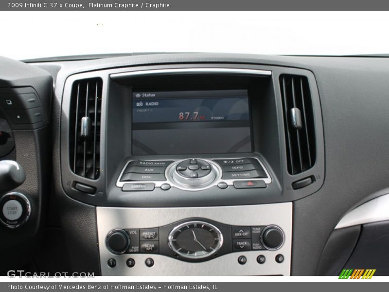 Platinum Graphite / Graphite 2009 Infiniti G 37 x Coupe