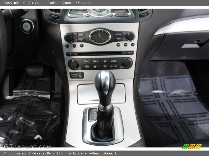 Platinum Graphite / Graphite 2009 Infiniti G 37 x Coupe