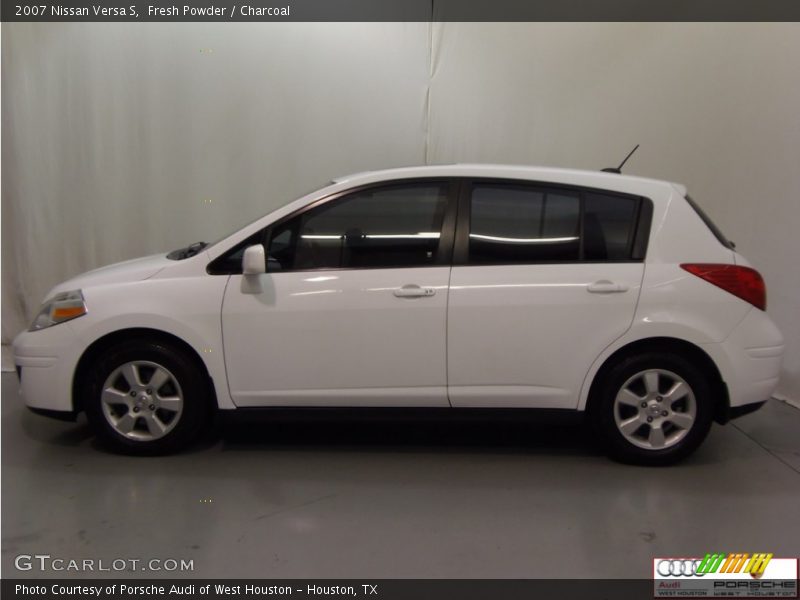 Fresh Powder / Charcoal 2007 Nissan Versa S