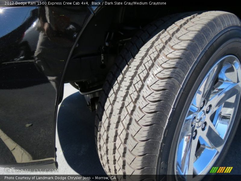 Black / Dark Slate Gray/Medium Graystone 2012 Dodge Ram 1500 Express Crew Cab 4x4