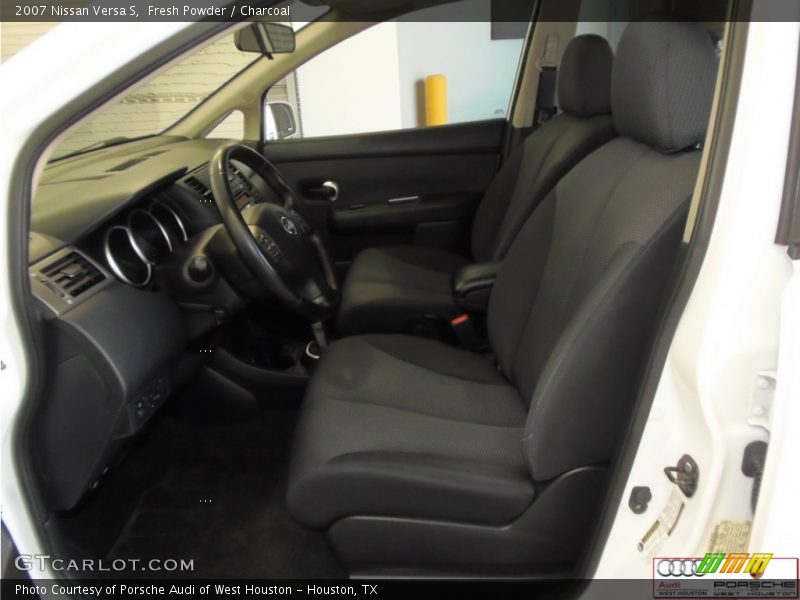 Fresh Powder / Charcoal 2007 Nissan Versa S