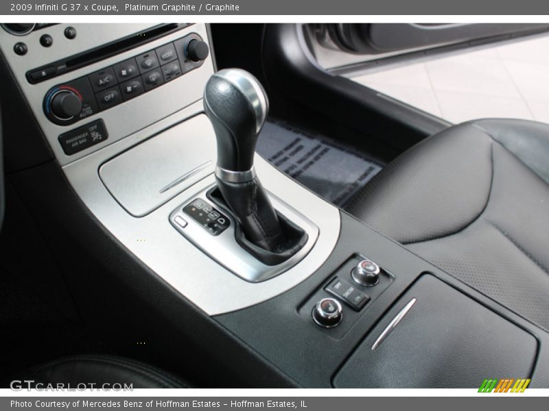 Platinum Graphite / Graphite 2009 Infiniti G 37 x Coupe