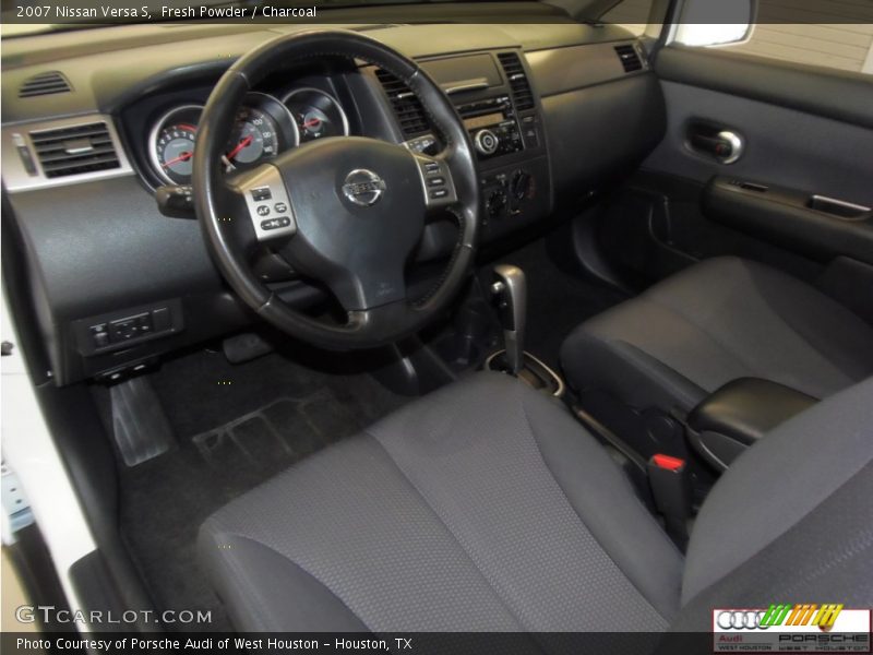 Fresh Powder / Charcoal 2007 Nissan Versa S