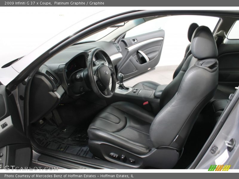Platinum Graphite / Graphite 2009 Infiniti G 37 x Coupe