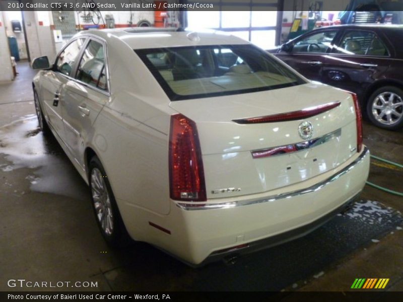 Vanilla Latte / Cashmere/Cocoa 2010 Cadillac CTS 4 3.6 AWD Sedan