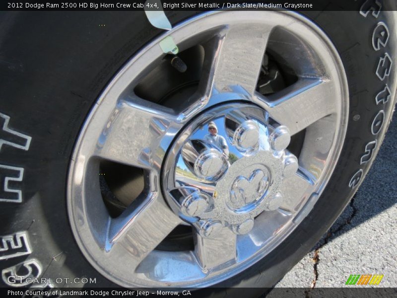 Bright Silver Metallic / Dark Slate/Medium Graystone 2012 Dodge Ram 2500 HD Big Horn Crew Cab 4x4