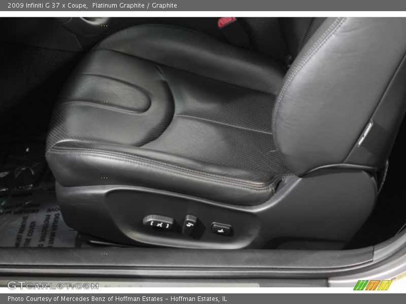 Platinum Graphite / Graphite 2009 Infiniti G 37 x Coupe