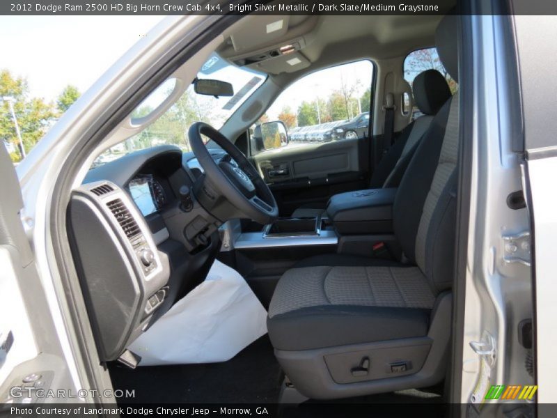 Bright Silver Metallic / Dark Slate/Medium Graystone 2012 Dodge Ram 2500 HD Big Horn Crew Cab 4x4