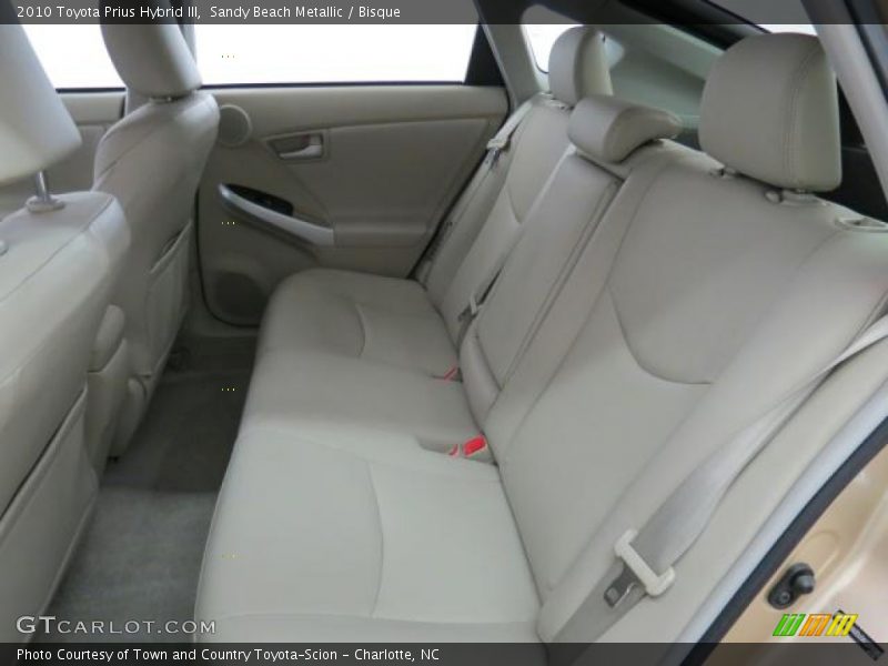 Sandy Beach Metallic / Bisque 2010 Toyota Prius Hybrid III