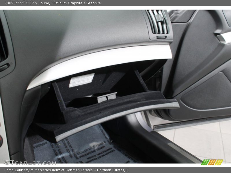 Platinum Graphite / Graphite 2009 Infiniti G 37 x Coupe