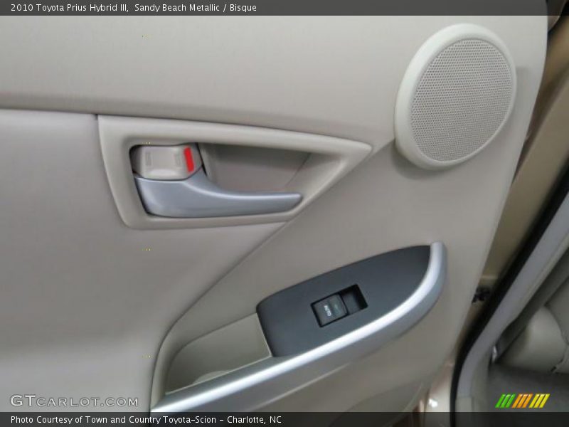 Sandy Beach Metallic / Bisque 2010 Toyota Prius Hybrid III