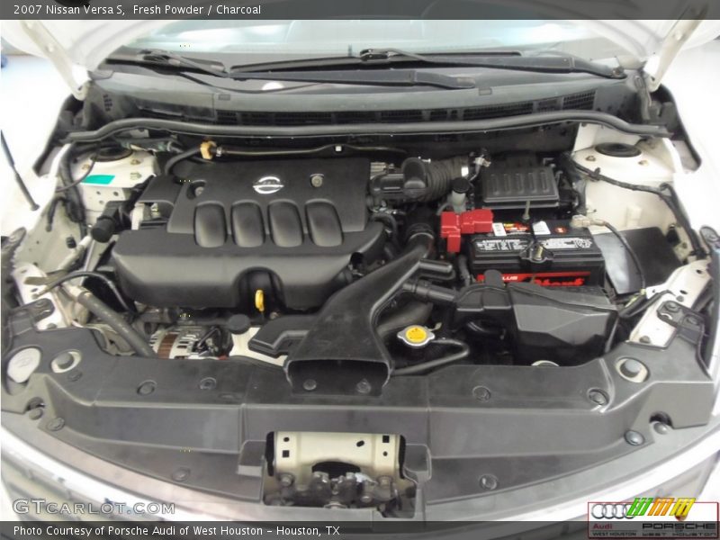 Fresh Powder / Charcoal 2007 Nissan Versa S