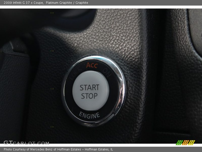 Platinum Graphite / Graphite 2009 Infiniti G 37 x Coupe