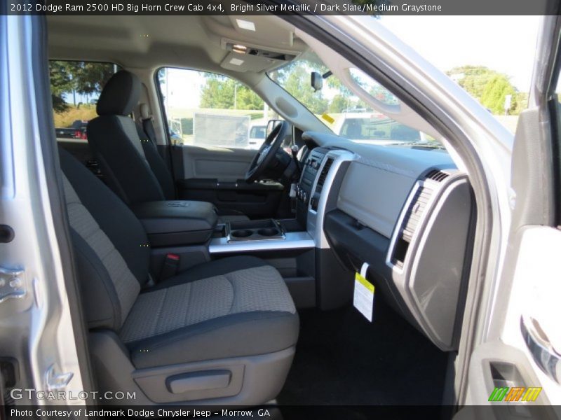 Bright Silver Metallic / Dark Slate/Medium Graystone 2012 Dodge Ram 2500 HD Big Horn Crew Cab 4x4