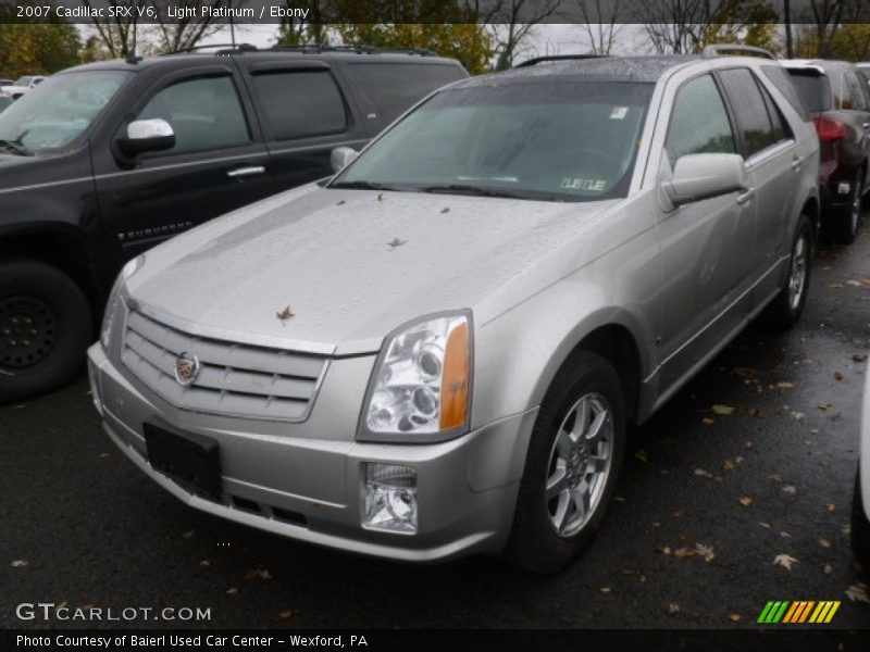 Light Platinum / Ebony 2007 Cadillac SRX V6