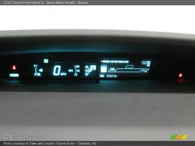 Sandy Beach Metallic / Bisque 2010 Toyota Prius Hybrid III
