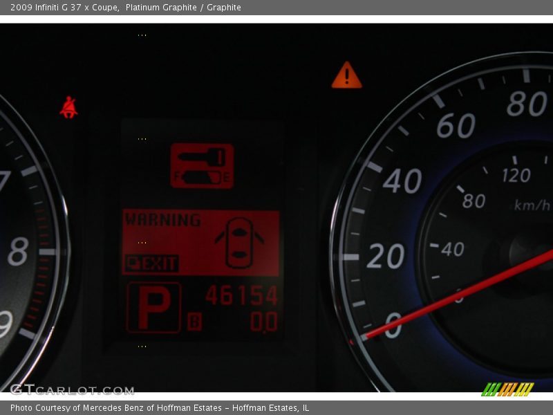 Platinum Graphite / Graphite 2009 Infiniti G 37 x Coupe