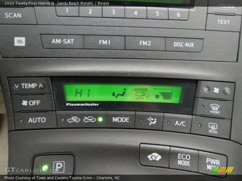 Sandy Beach Metallic / Bisque 2010 Toyota Prius Hybrid III