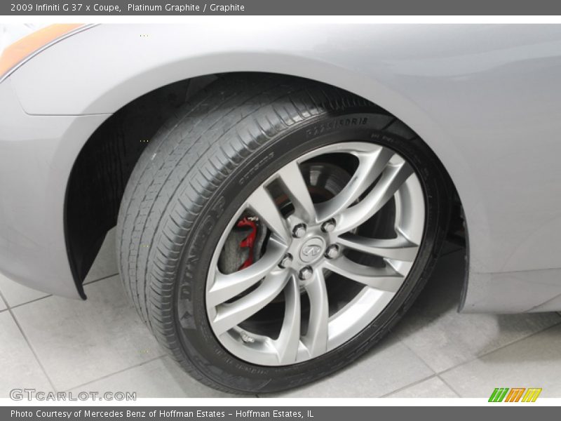 Platinum Graphite / Graphite 2009 Infiniti G 37 x Coupe