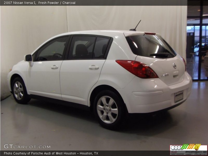 Fresh Powder / Charcoal 2007 Nissan Versa S
