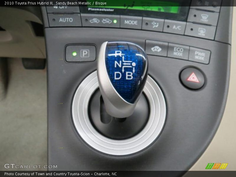 Sandy Beach Metallic / Bisque 2010 Toyota Prius Hybrid III