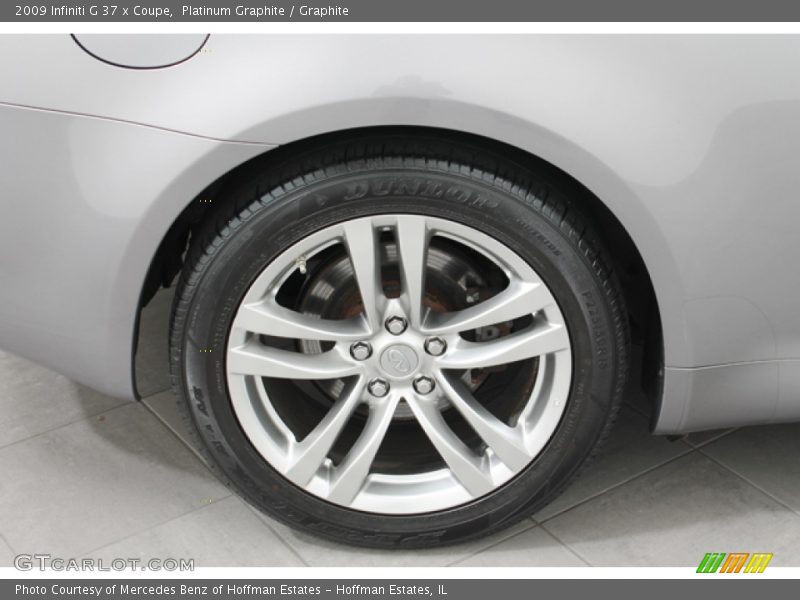 Platinum Graphite / Graphite 2009 Infiniti G 37 x Coupe