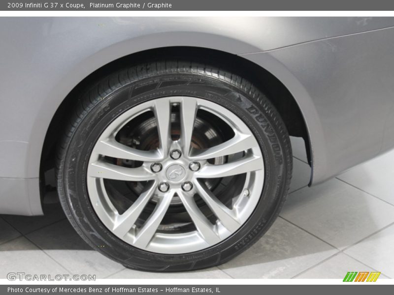 Platinum Graphite / Graphite 2009 Infiniti G 37 x Coupe