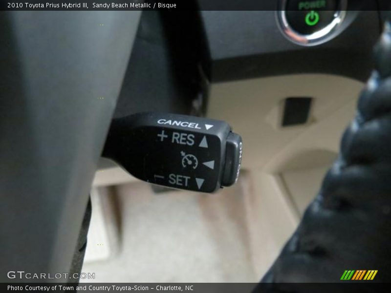Sandy Beach Metallic / Bisque 2010 Toyota Prius Hybrid III