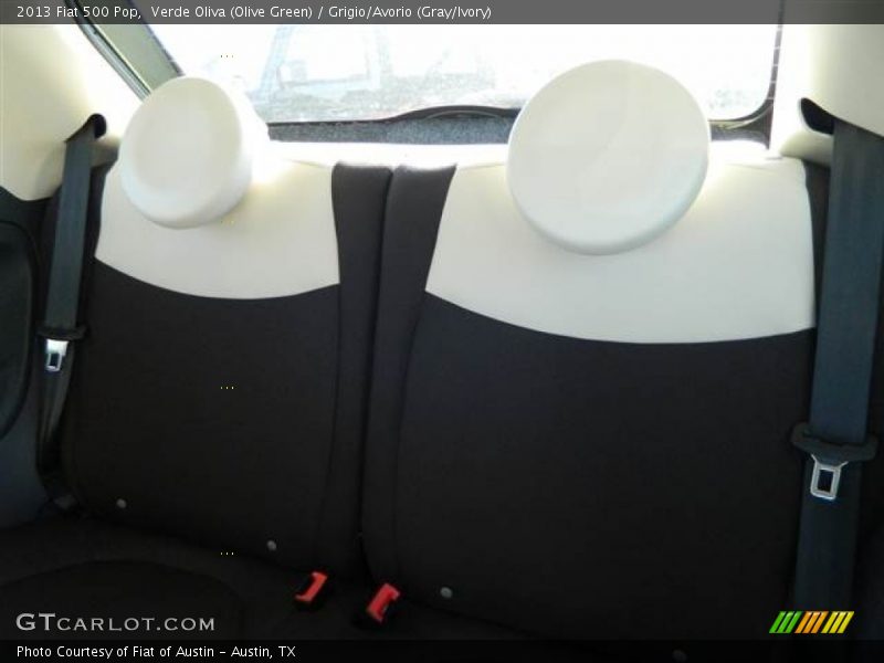 Verde Oliva (Olive Green) / Grigio/Avorio (Gray/Ivory) 2013 Fiat 500 Pop