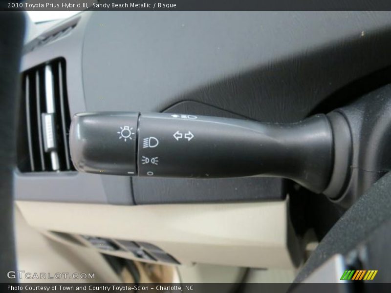 Sandy Beach Metallic / Bisque 2010 Toyota Prius Hybrid III