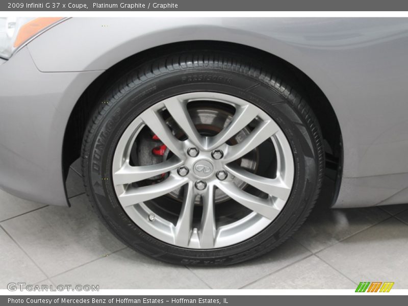 Platinum Graphite / Graphite 2009 Infiniti G 37 x Coupe