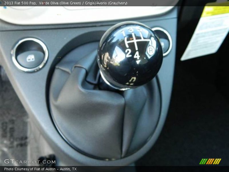  2013 500 Pop 5 Speed Manual Shifter