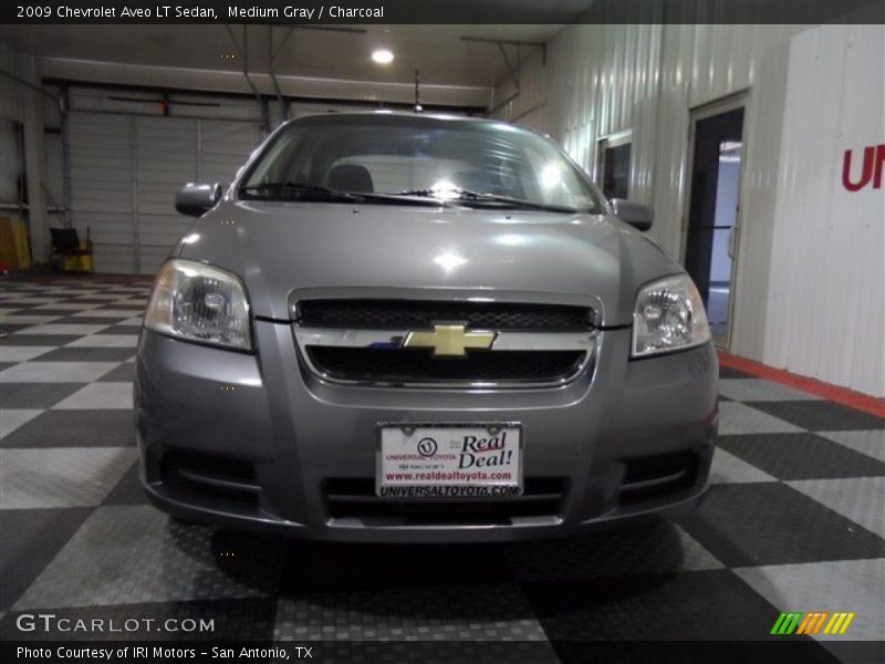 Medium Gray / Charcoal 2009 Chevrolet Aveo LT Sedan