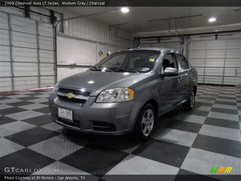 Medium Gray / Charcoal 2009 Chevrolet Aveo LT Sedan