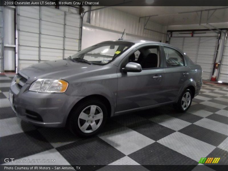 Medium Gray / Charcoal 2009 Chevrolet Aveo LT Sedan