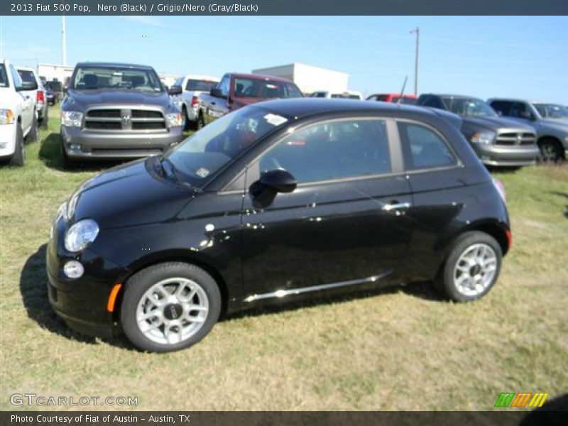 Nero (Black) / Grigio/Nero (Gray/Black) 2013 Fiat 500 Pop