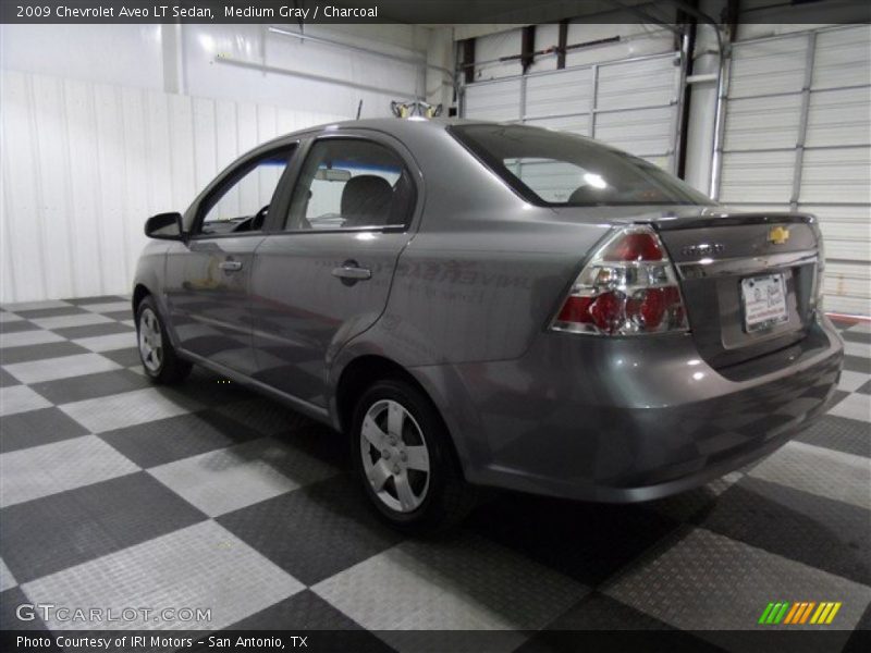 Medium Gray / Charcoal 2009 Chevrolet Aveo LT Sedan
