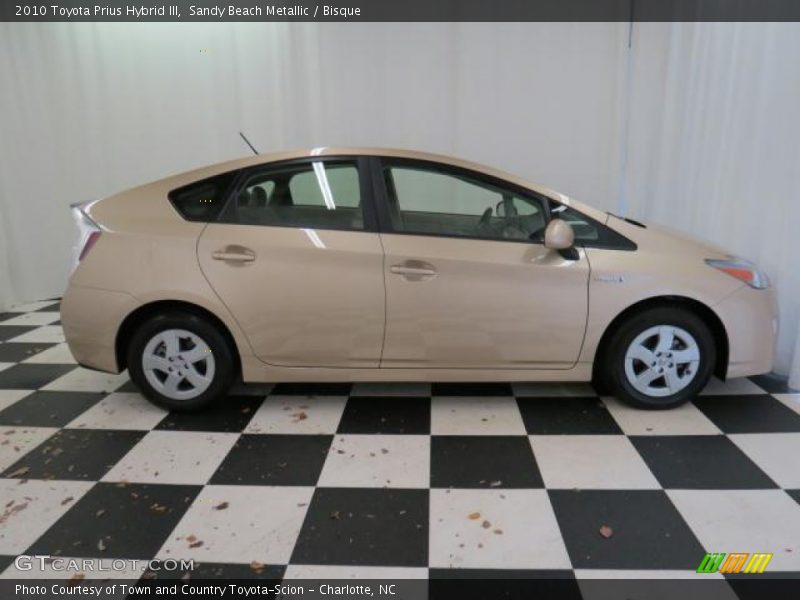 Sandy Beach Metallic / Bisque 2010 Toyota Prius Hybrid III