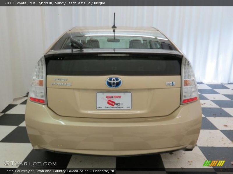 Sandy Beach Metallic / Bisque 2010 Toyota Prius Hybrid III